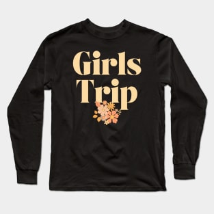 Retro Girls Trip Long Sleeve T-Shirt